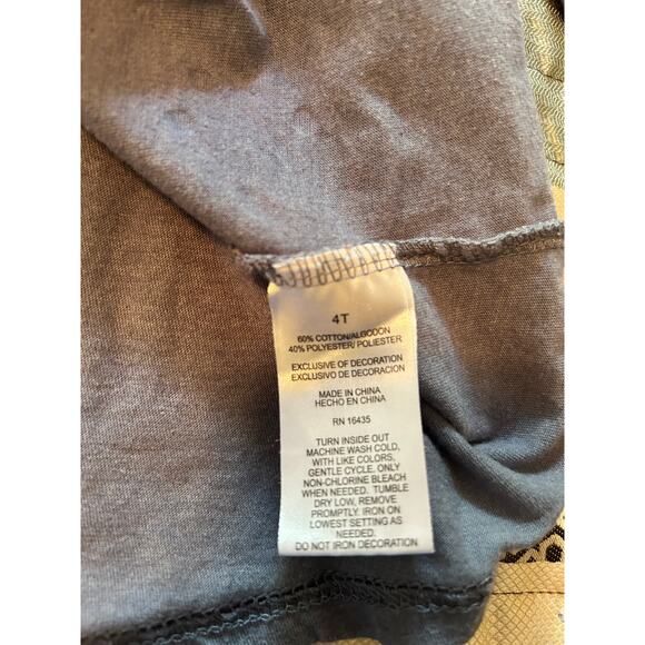 GUC Toddler Girl's Arizona Jean Jacket with Hood Zips Snaps Flower Size 24 Mo - Picture 4 of 7